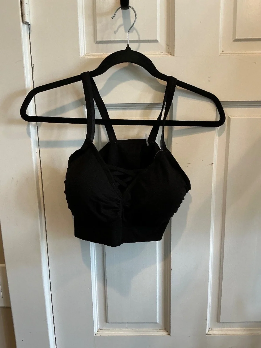 Real Bra brand new with tags with crosstie design in front!  Plus size 3x